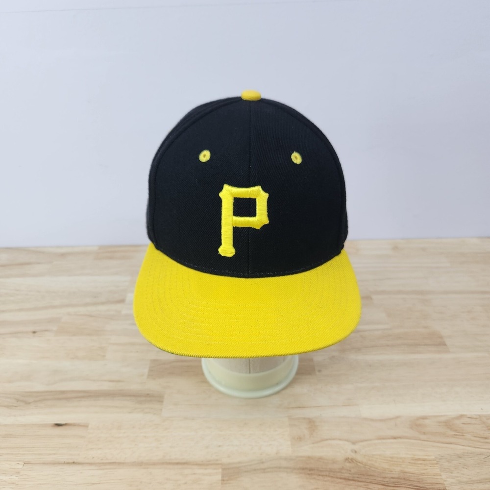 Pittsburgh Pirates City Hunter Hat Cap Snapback Black Yellow
